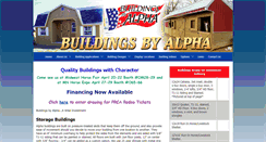 Desktop Screenshot of buildingsbyalpha.com